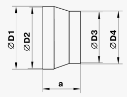 Редуктор VENTS 611 размери