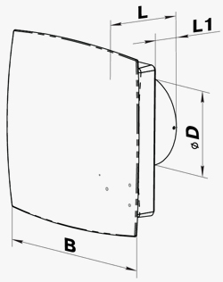 VENTS LD AUTO Размери