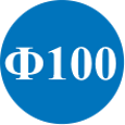 Клапа за вентилатор ZL-100 -Ф100  Клапа за вентилатор ZL-100 -Ф100
