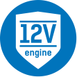 12 V 12 V